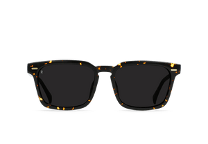 Raen Adin Men's Square Sunglasses - Cosmos Tortoise/Dark Smoke