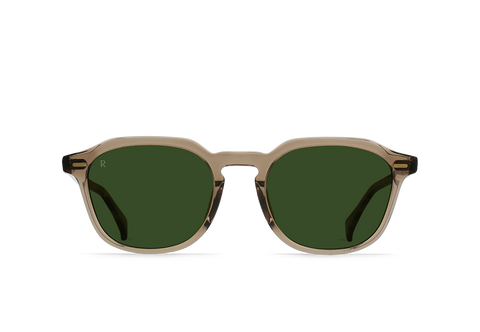 Raen Clyve Round Sunglasses - Nopal Bottle Green