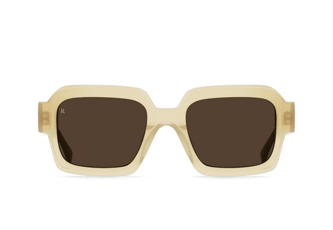 Raen Mystiq Unisex Square Sunglasses - VILLA / VIBRANT BROWN