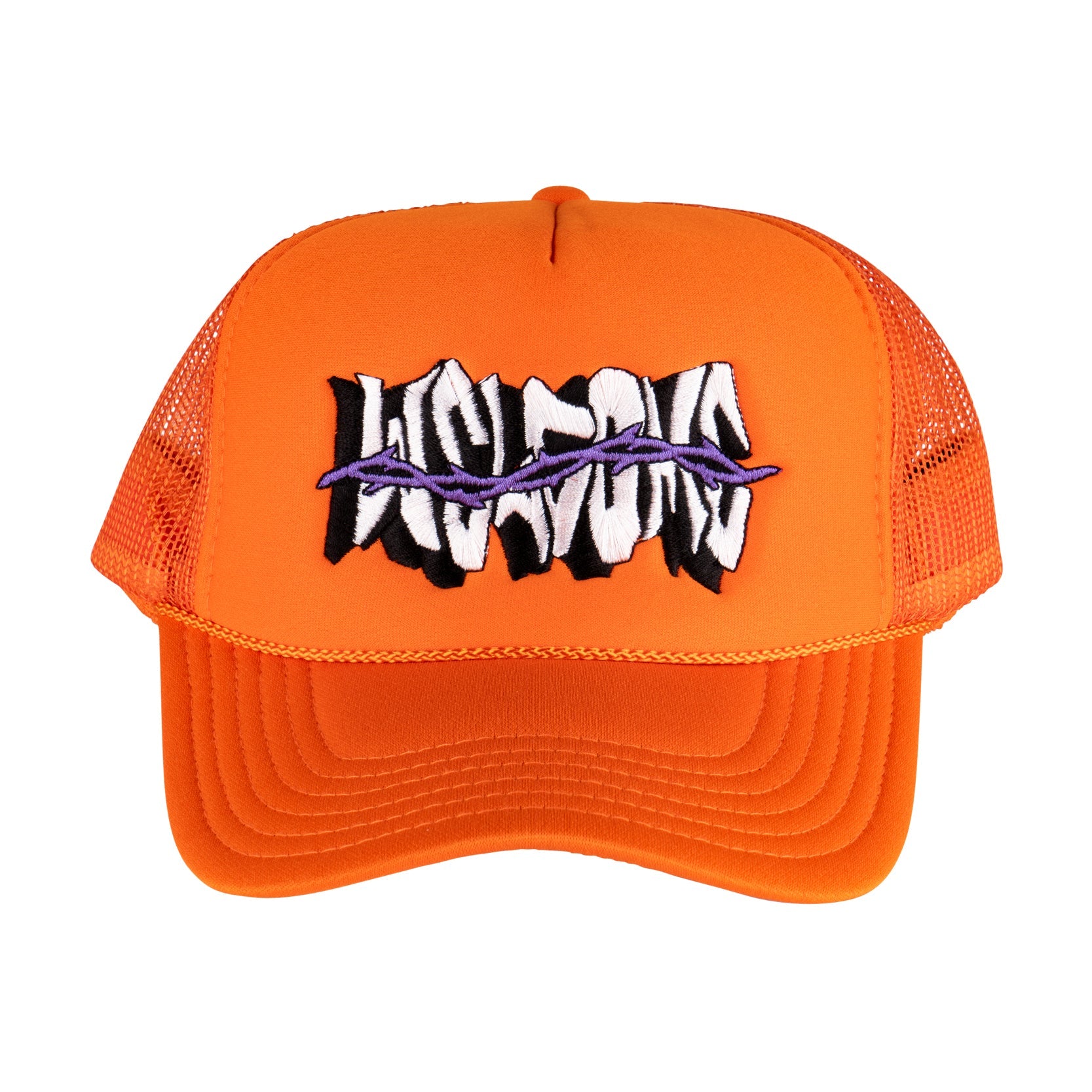 Welcome Thorns Trucker Hat - Orange