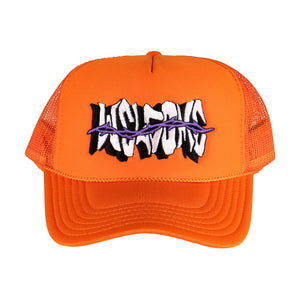 Welcome Thorns Trucker Hat - Orange