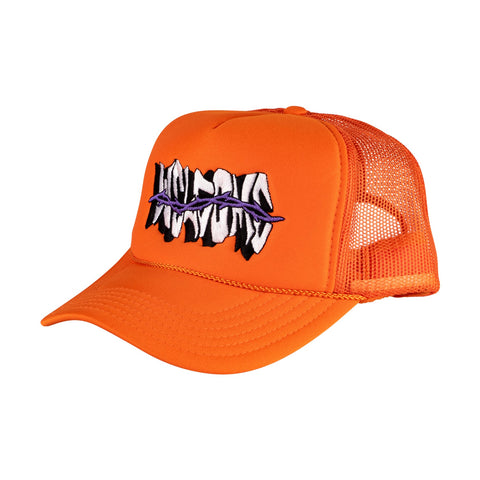 Welcome Thorns Trucker Hat - Orange