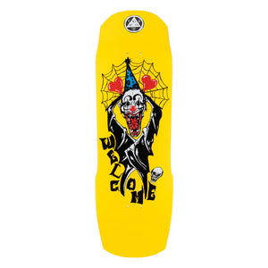 Welcome Skateboards Crazy Town On Totem 2.0 - Neon Yellow 9.75