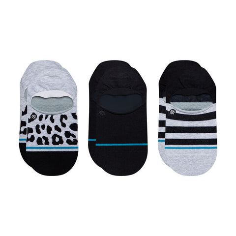 Stance Leopard 3 Pack No Show