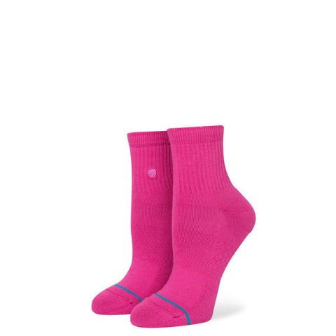 Stance Icon Quarter Socks - Magenta