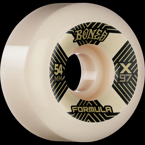 Bones Wheels X-Formula Skateboard Wheel X-Cell V6 Wide Cute 97A