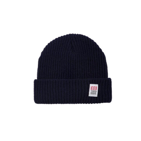 Topo Designs Watch Cap Beanie - Navy