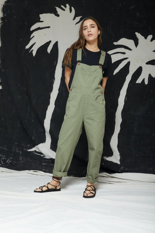 Brixton Costa Overall - Olive Surplus