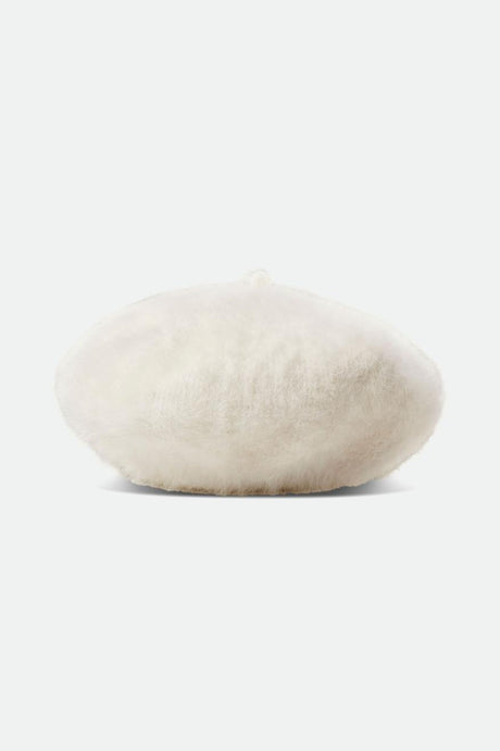 Brixton Audrey II Beret - Fuzzy Off White