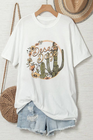 Urban Daizy Desert Daze Oversized Graphic Tee