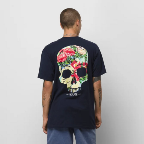 Vans Strange Blossom T-Shirt - Navy