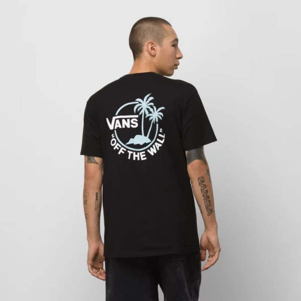 Vans Classic Mini Dual Palm T-Shirt - Black/Aquatic