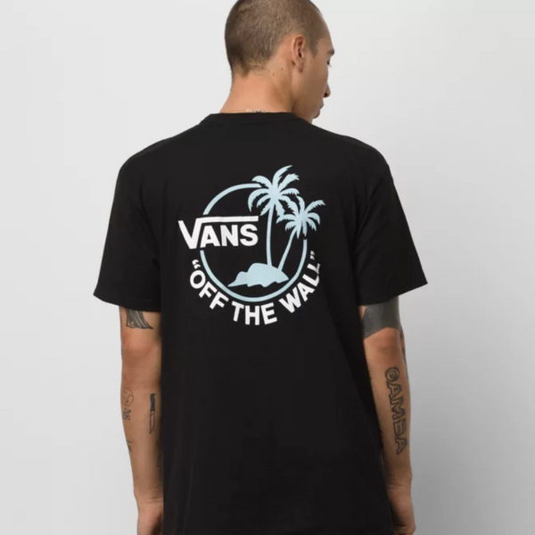 Vans Classic Mini Dual Palm T-Shirt - Black/Aquatic