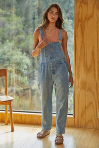 BD219 | Rake it Up Denim Overalls