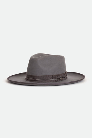 Brixton Reno Fedora - Light Grey