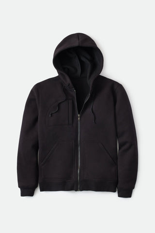 Brixton Abraham Full Zip Hoodie - Black