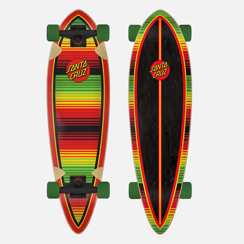 Santa Cruz Serape Dot Pintail Cruiser