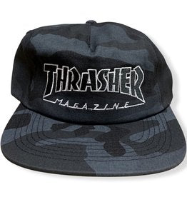 Thrasher Outline Snapback - Camo