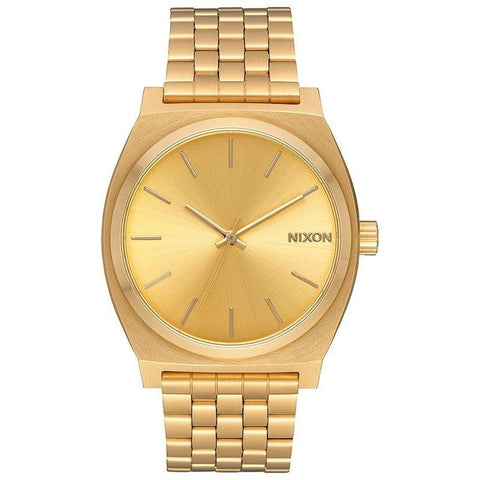 Nixon Time Teller Watch - All Gold Gold