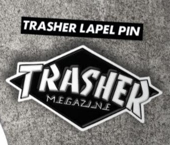 Thrasher Trasher Megazine Lapel Pin